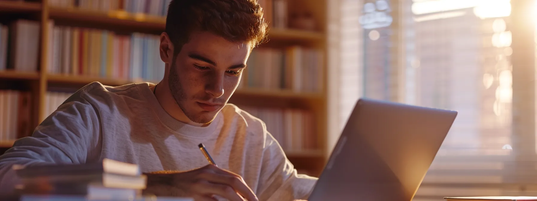 a person studying for the state licensing exam in arizona.