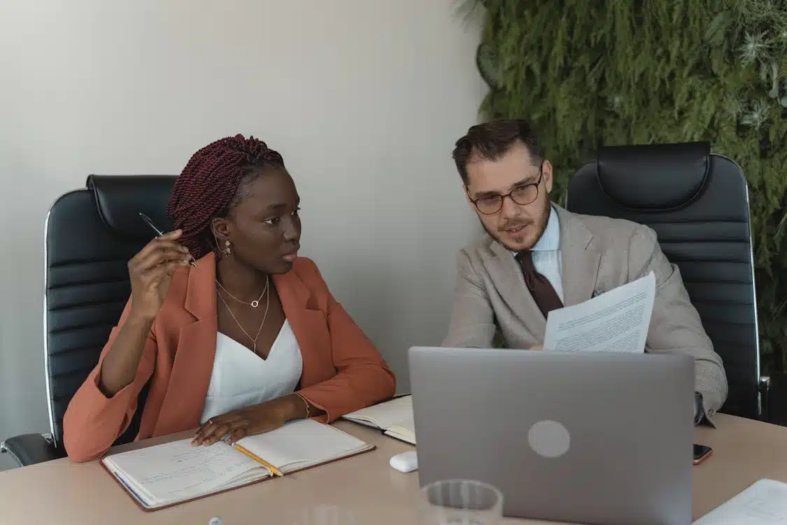health care agent negotiating with the client