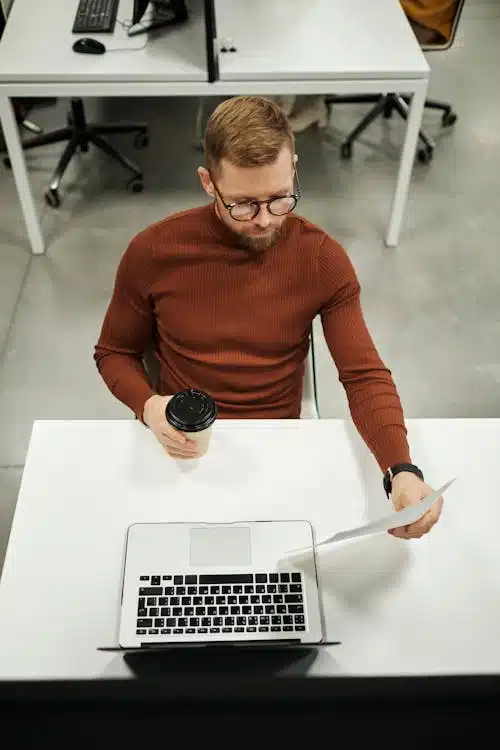 reading the document